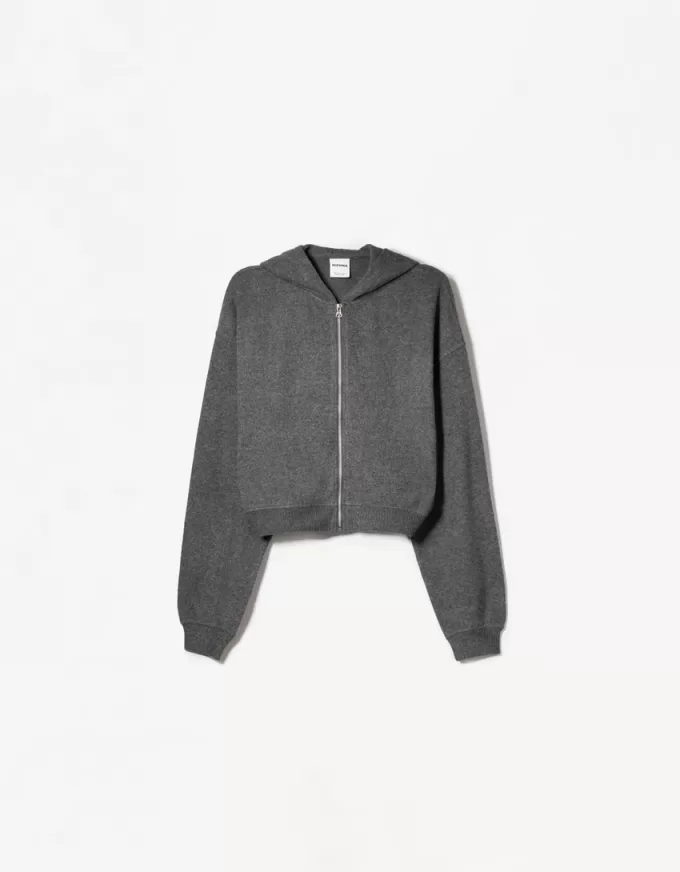 Zip-up hooded jacket Zip-up hooded jacket