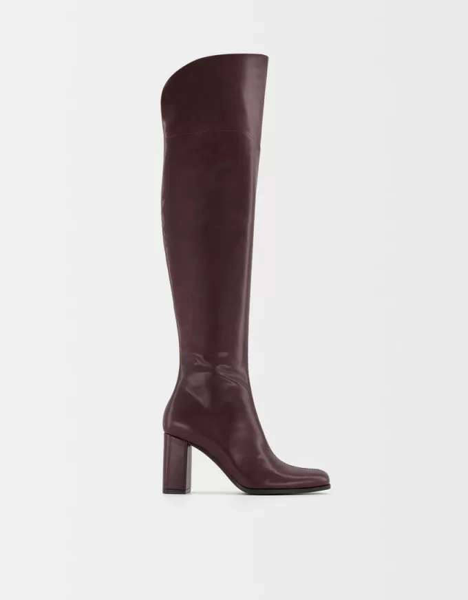 high-heel over-the-knee boots